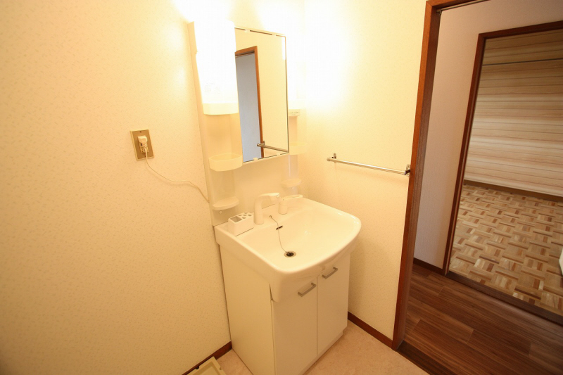 Washroom. With shampoo dresser.