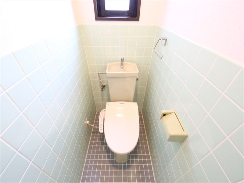 Toilet. With warm water washing toilet seat