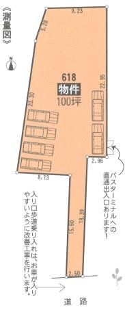 Compartment figure. Land price 32 million yen, Plenty of land area 332.66 sq m parking space! !