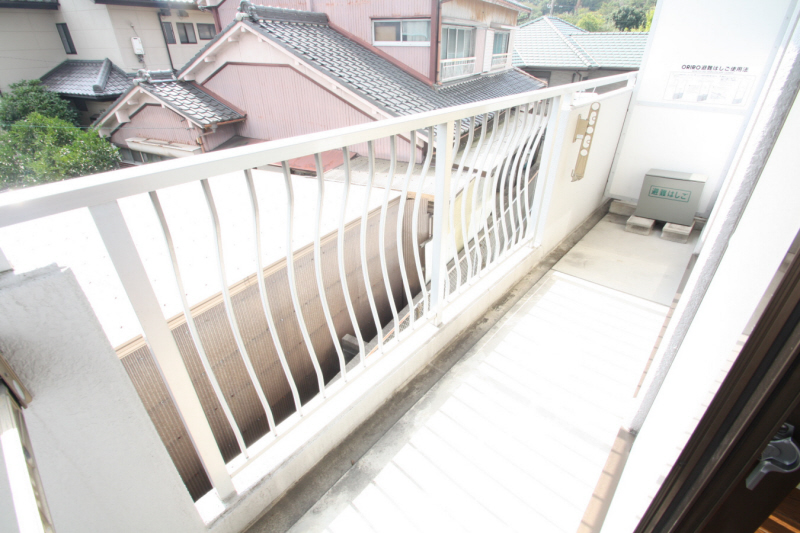 Balcony. South-facing bright balcony