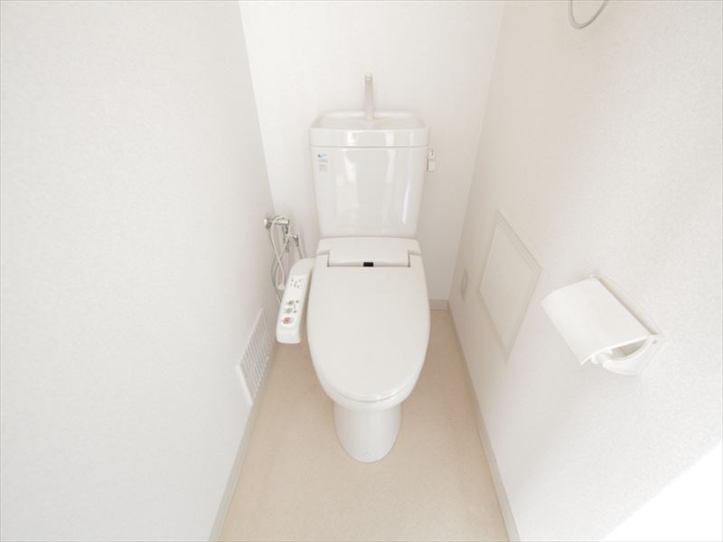 Toilet. With warm water washing toilet seat