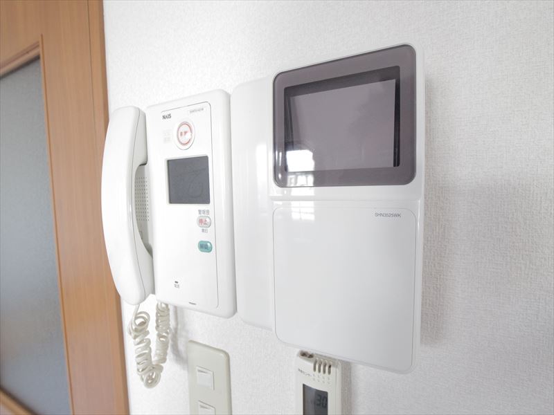 Security. Monitor with intercom