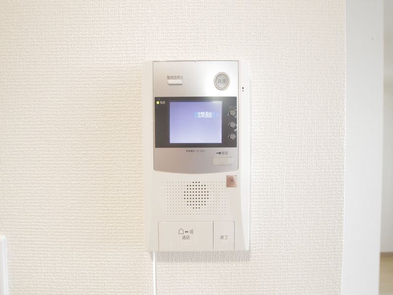 Security. Monitor with intercom