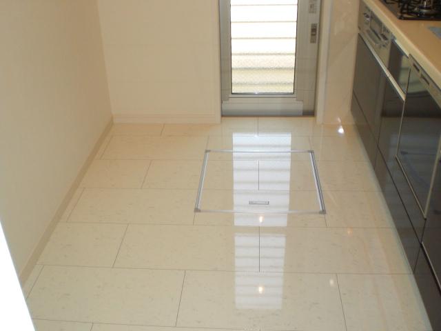 Kitchen. Interior Underfloor Storage