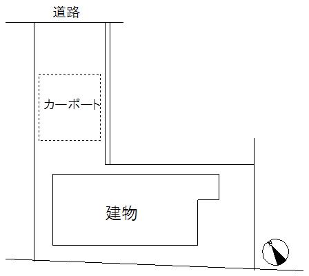 Compartment figure. 56,800,000 yen, 5LDK+S, Land area 269.28 sq m , Building area 151.26 sq m site plan