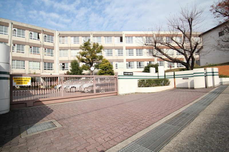 Junior high school. Fujimori 170m until junior high school (junior high school)