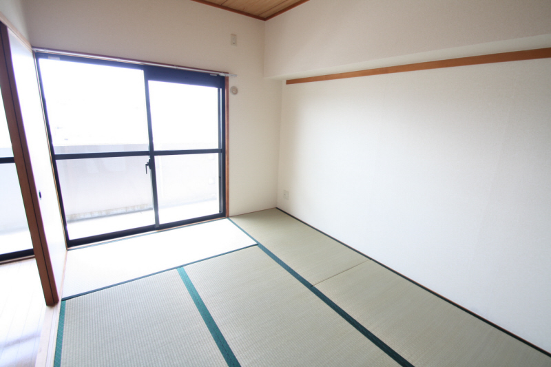 Living and room. Japanese-style room of calm atmosphere