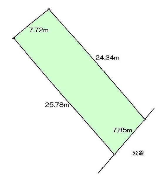 Compartment figure. Land price 45,630,000 yen, Land area 193.4 sq m