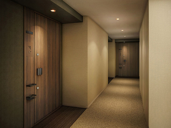 Other. The inner corridor of calm impression chic / Rendering