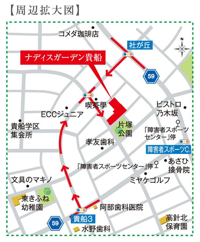 Local guide map