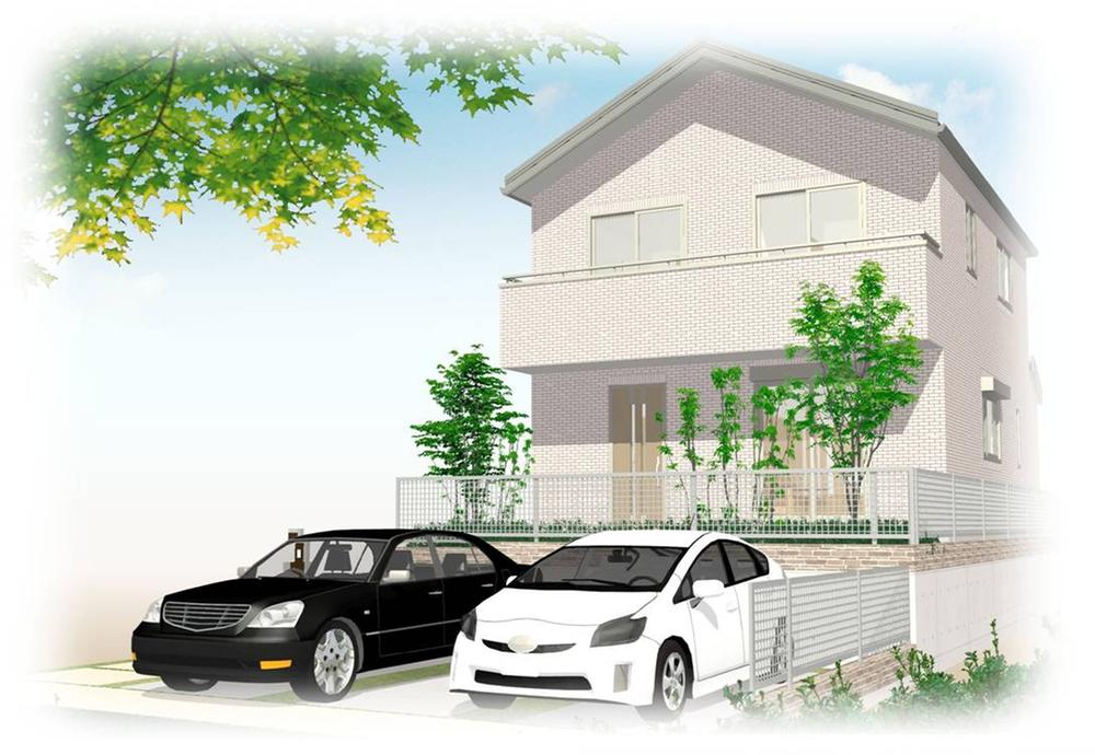 Building plan example (Perth ・ appearance). Building plan example (A No. land) Building price 26.6 million yen, Building area 116.79 sq m