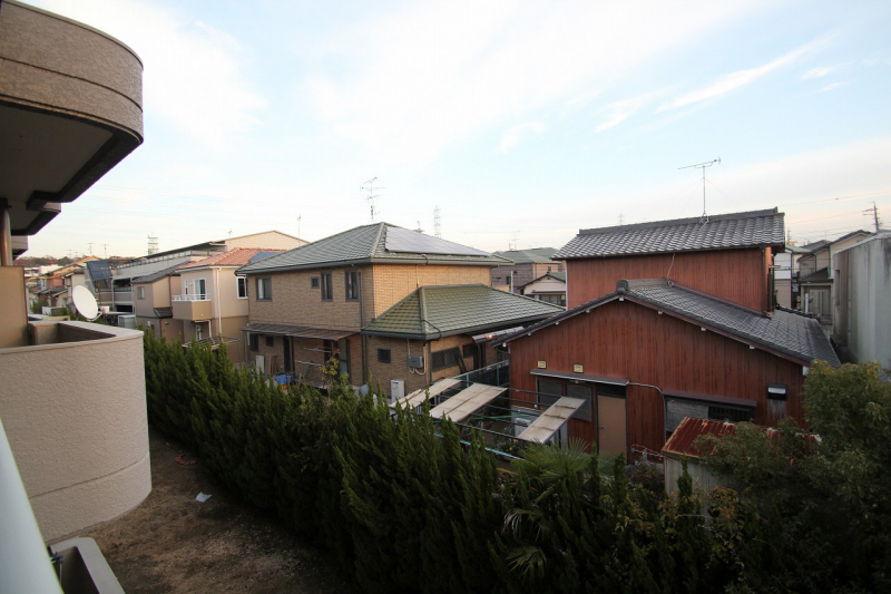 View. It is a quiet residential area.