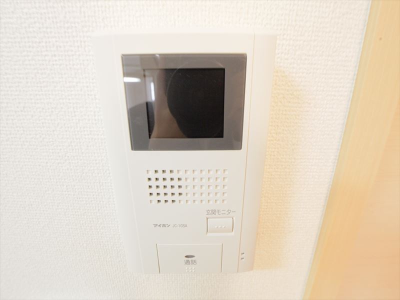 Security. Monitor with intercom