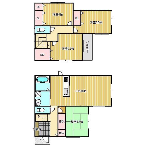 Other. Price 34,800,000 yen, 4LDK,  Land area 142.00 sq m building area 98.98 sq m