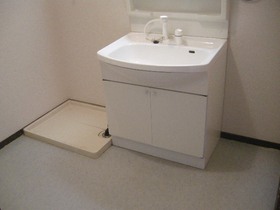 Washroom. Wash basin ・ Laundry Area