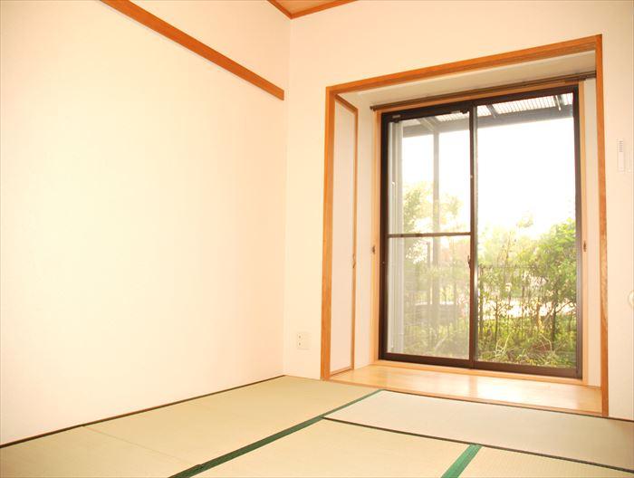 Non-living room. Japanese-style room to plug the light