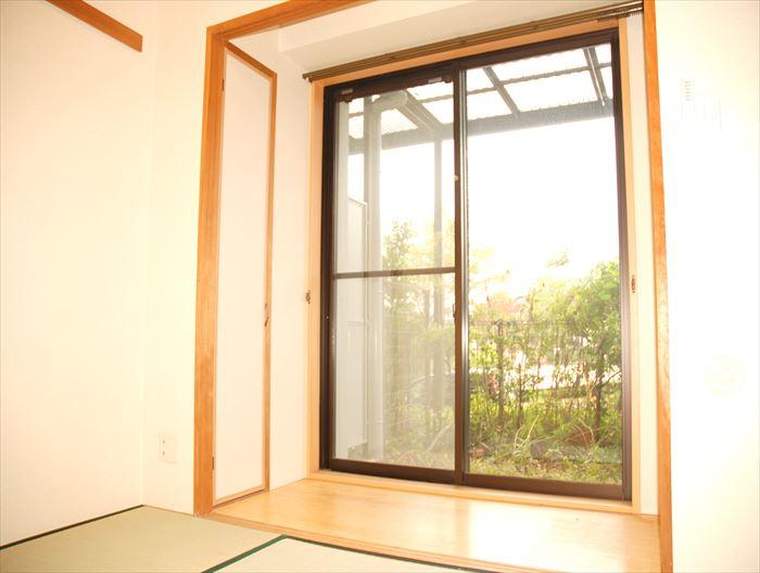 Non-living room. South is facing.