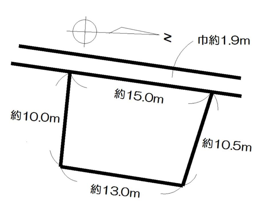 Compartment figure. Land price 10 million yen, Land area 133 sq m