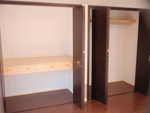 Non-living room. First floor closet