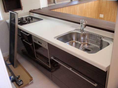 Kitchen. Face-to-face system Kitchen