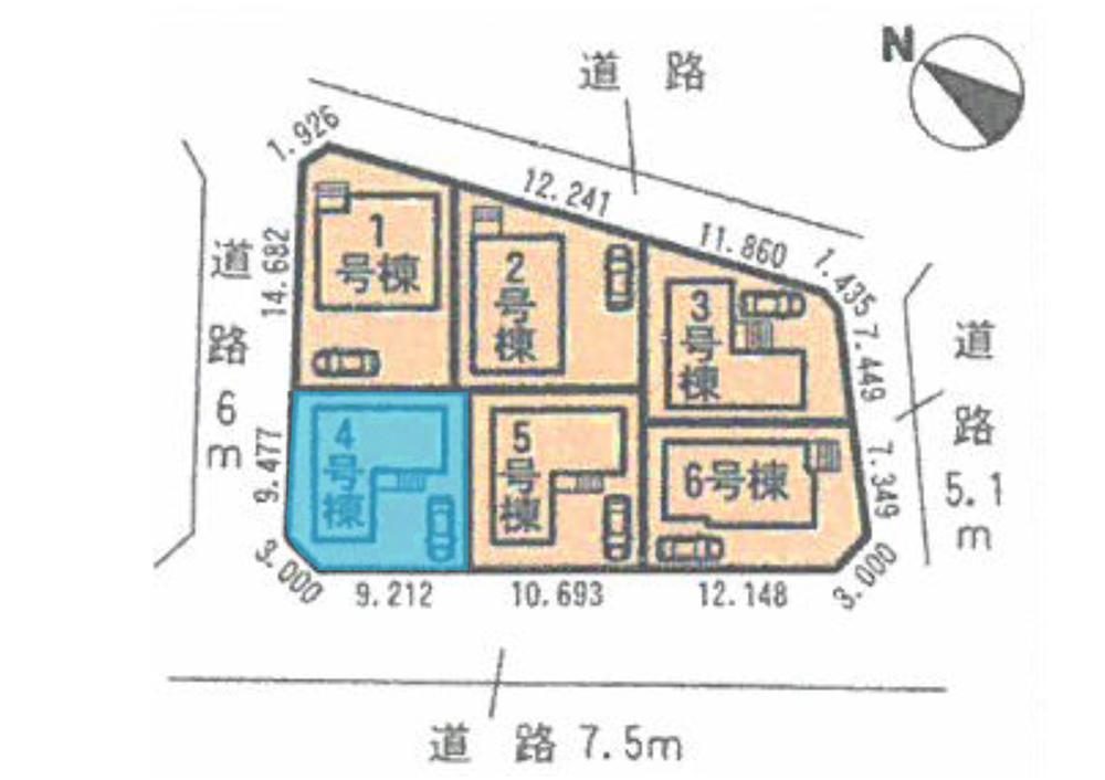 The entire compartment Figure. It will be the blue part 4 Building. 