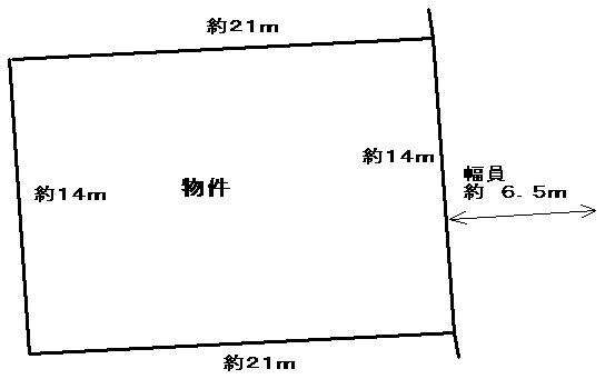 Compartment figure. Land price 51,200,000 yen, Land area 313.45 sq m