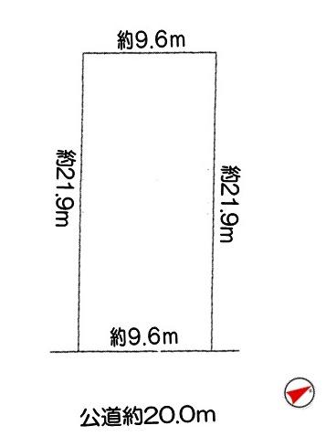 Compartment figure. Land price 58 million yen, Land area 213.02 sq m