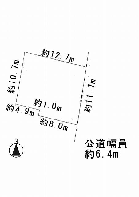 Compartment figure. Land price 20 million yen, Land area 144.77 sq m