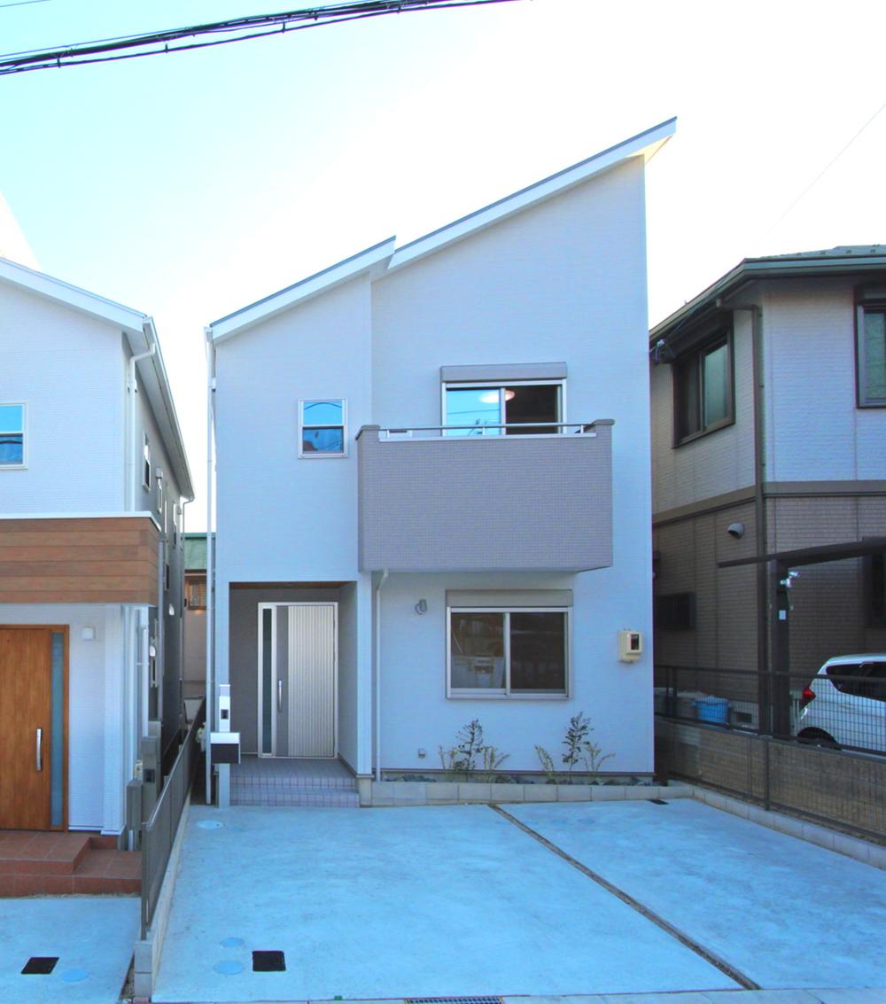 Local appearance photo. There are two parking spaces is a quiet residential area