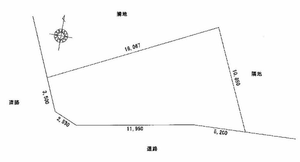 Compartment figure. Land price 15 million yen, Land area 135 sq m