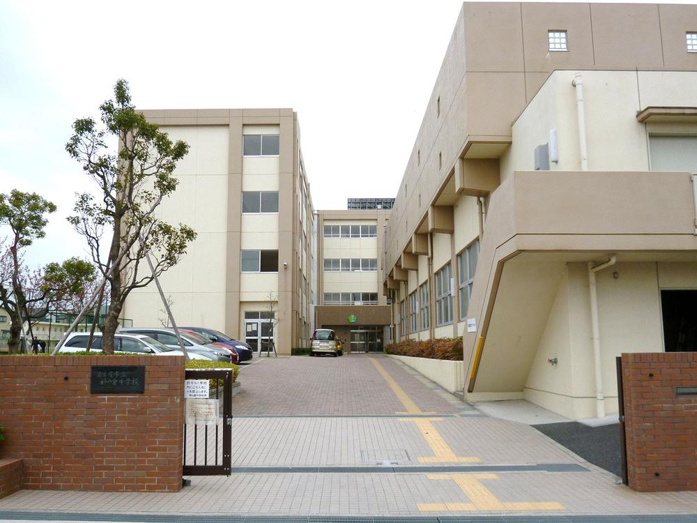 Junior high school. 1100m to Nagoya Municipal Kaminokura junior high school