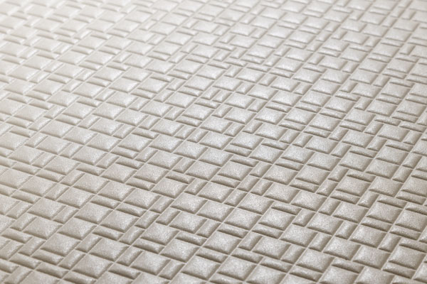 Bathing-wash room.  [Thermo Floor] Reduce the heat deprived from the sole of the foot by the heat-insulating layer, This will make it harder feel the coldness. In mosaic pattern, Quickly dried (same specifications)