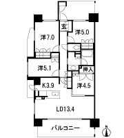 Floor: 4LDK, occupied area: 85.62 sq m, Price: TBD