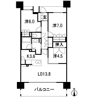 Floor: 3LDK, occupied area: 78.12 sq m, Price: TBD