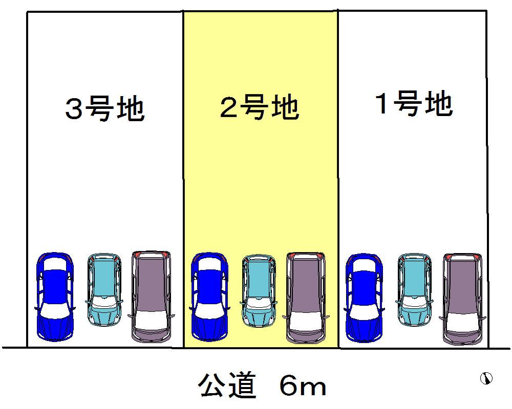 Compartment figure. Land price 21,580,000 yen, Land area 123.85 sq m