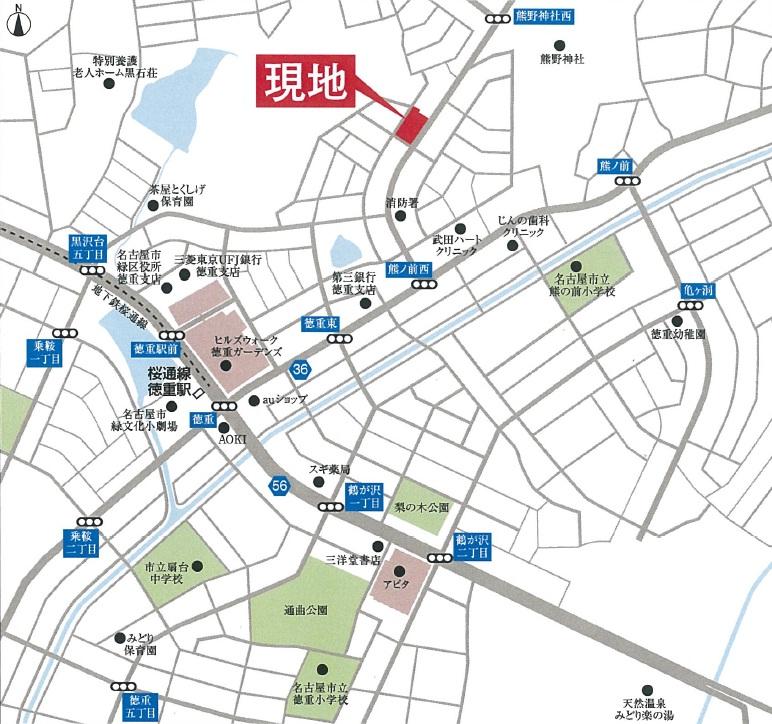 Local guide map. Big supermarket, park, Some of the area restaurants are aligned, Stage of life is a quiet residential area. 