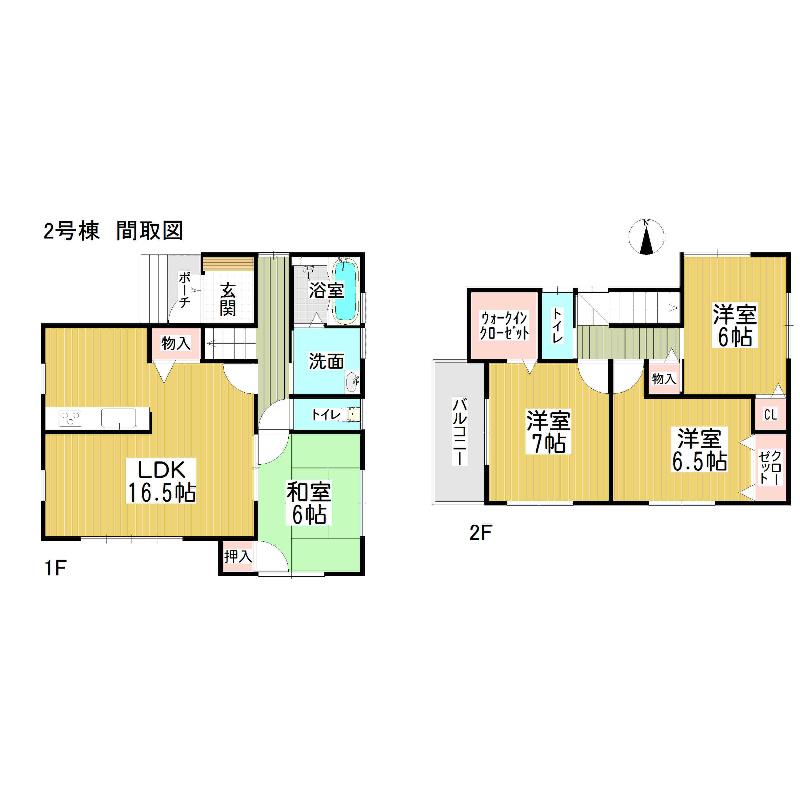 Floor plan. 37,900,000 yen, 4LDK, Land area 137.86 sq m , Building area 98.82 sq m