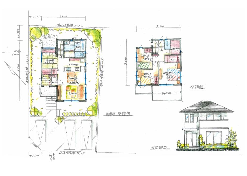 Other building plan example. Building plan example (No. 13 locations) Building area 108.67 sq m