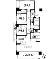 Floor: 4LDK + WIC + SIC + N, the occupied area: 93.24 sq m, Price: TBD
