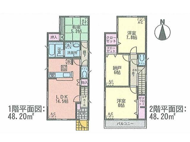 Floor plan. 27,900,000 yen, 3LDK+S, Land area 114.58 sq m , Building area 96.4 sq m floor plan
