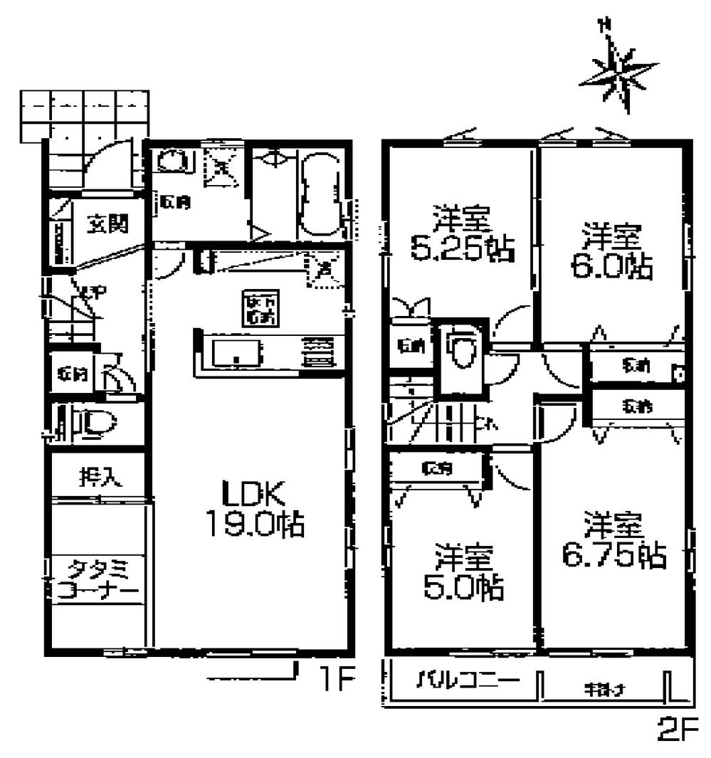 Floor plan. (11 Building), Price 34,800,000 yen, 4LDK, Land area 130.42 sq m , Building area 97.7 sq m