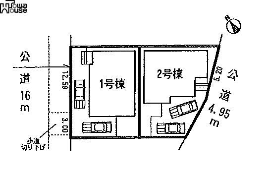 Compartment figure. 36,800,000 yen, 4LDK, Land area 121.33 sq m , Building area 103.51 sq m