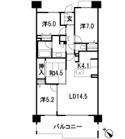 Floor: 4LDK + WIC + TR, the occupied area: 86.63 sq m, Price: 34,400,000 yen ~ 37,200,000 yen