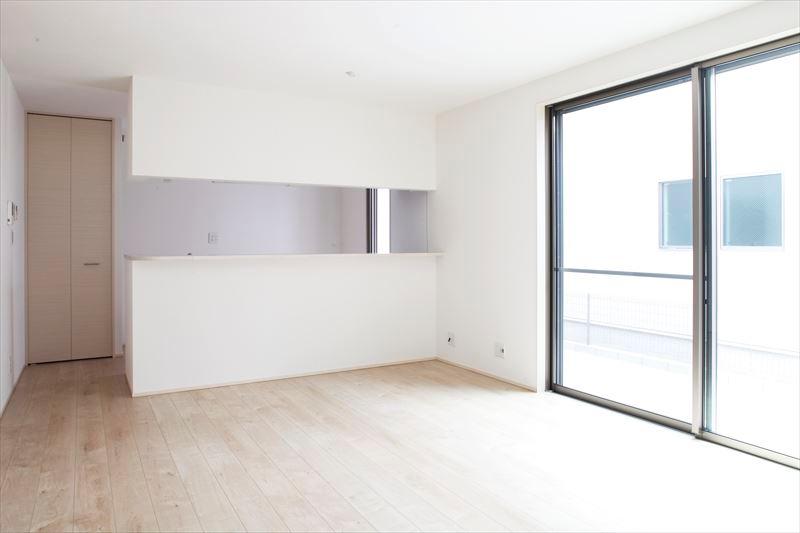 Living. Building A Living Bright living room facing south, The oasis of your family.