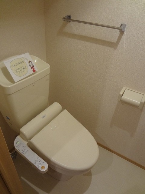 Toilet. Warm water washing toilet seat