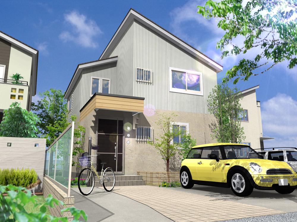 Building plan example (Perth ・ appearance). Building plan example Building price 16 million yen, Building area 112.64 sq m