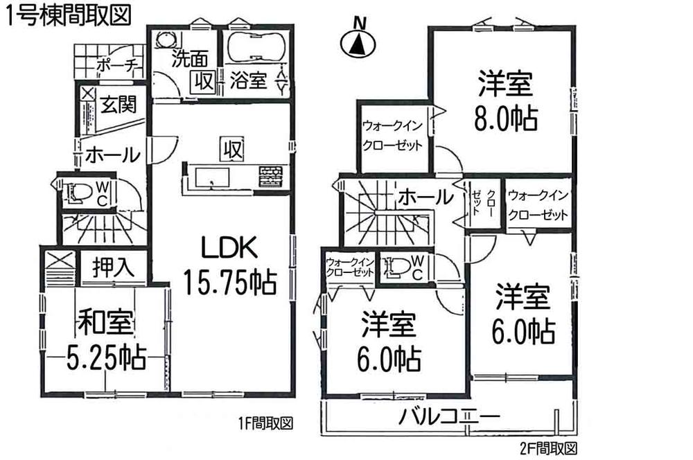 Floor plan. (1), Price 35,800,000 yen, 4LDK, Land area 112.62 sq m , Building area 100.61 sq m
