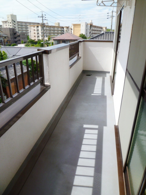 Balcony. South-facing veranda