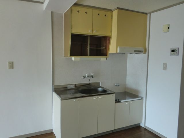 Kitchen. Gas stove can be installed kitchen