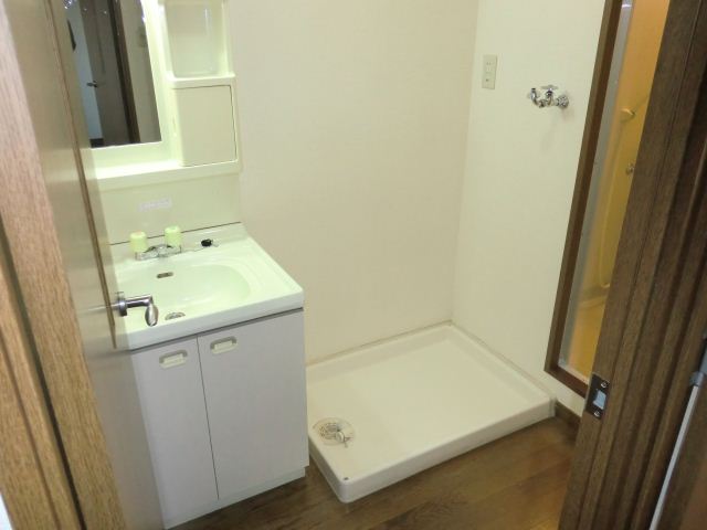 Washroom. It can be installed in the washing machine room! 